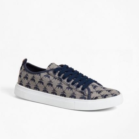 Brooks Brothers Logo Sneakers NWT - Picture 6 of 9
